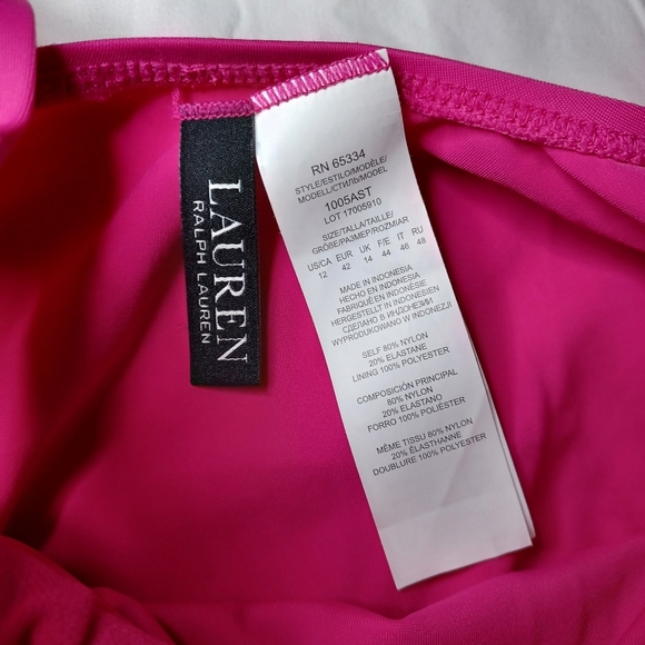 Lauren Ralph Lauren One-Piece Swimsuit - Picture 3 of 12